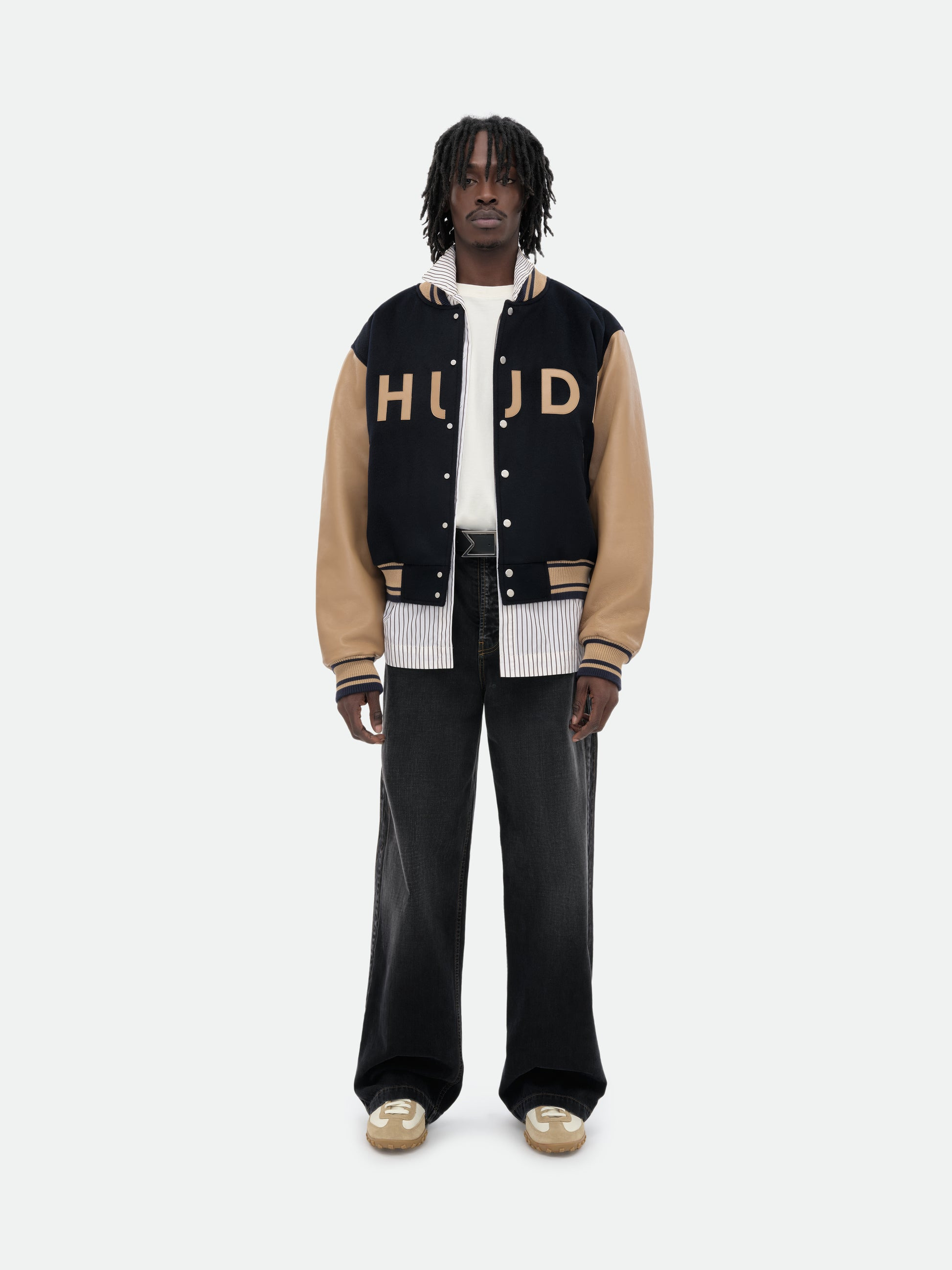 RHUDE COLLEGIATE VARSITY JACKET - 2