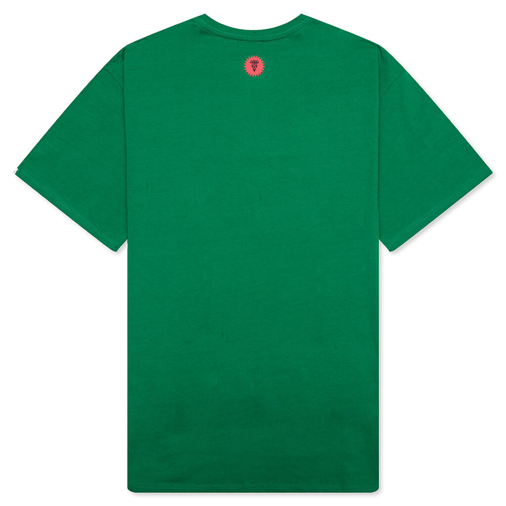 CHECKER S/S TEE - JOLLY GREEN - 2