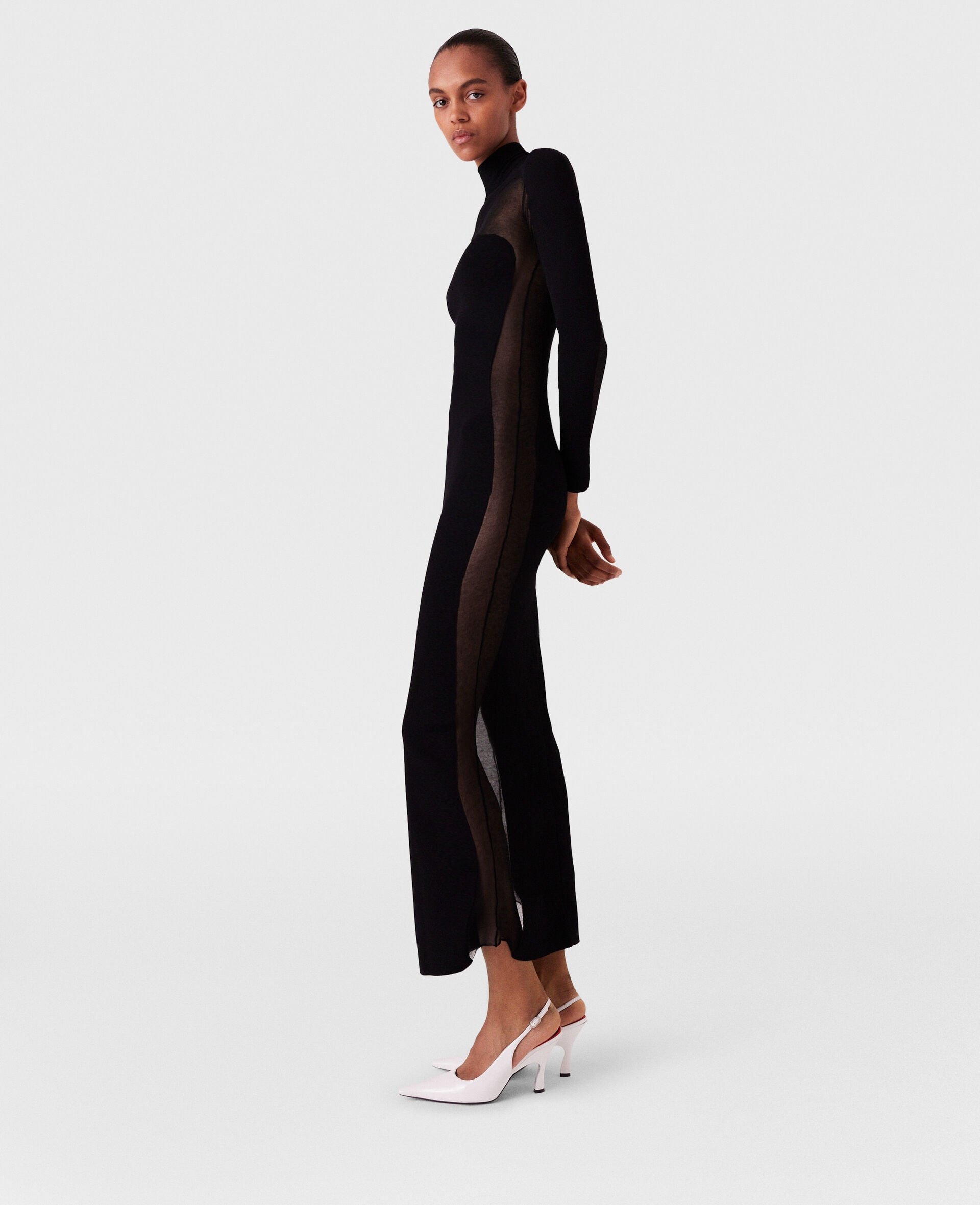 Miracle Long-Sleeve Compact-Knit Dress - 2