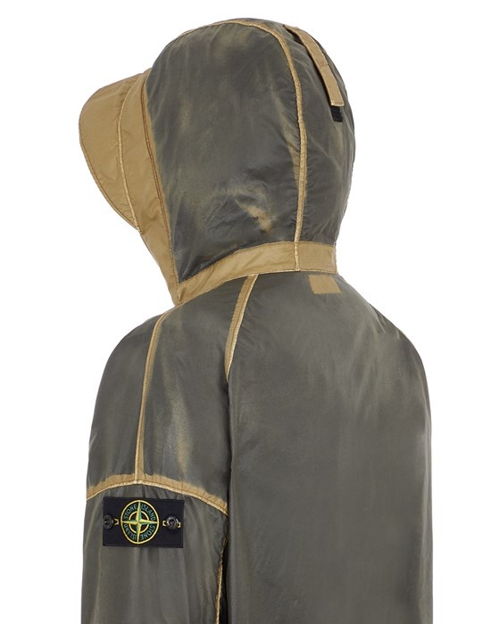 708T1 HAND SPRAYED MUSSOLA GOMMATA-TC DARK BEIGE - 5
