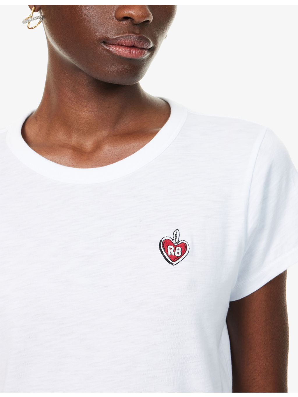 Lucky Charm Embroidered Cotton-Jersey T-shirt - 5