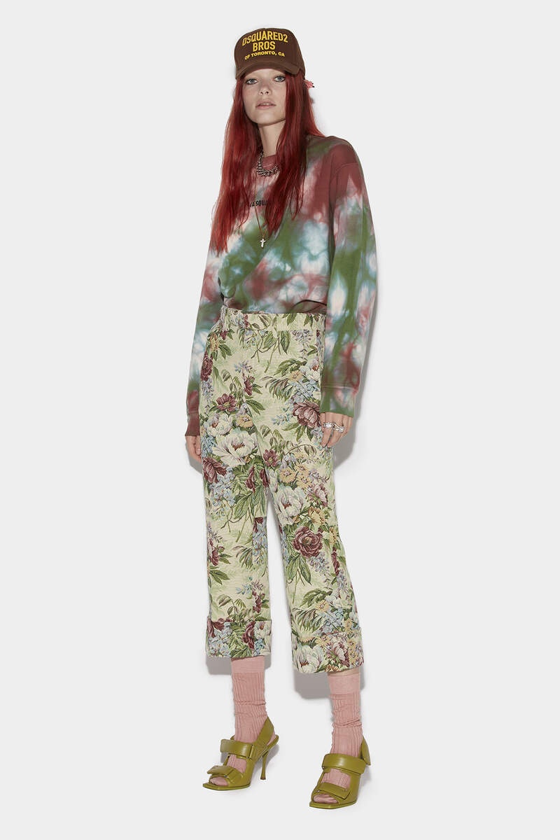 CUFFED BELL BOTTOM TROUSERS - 3