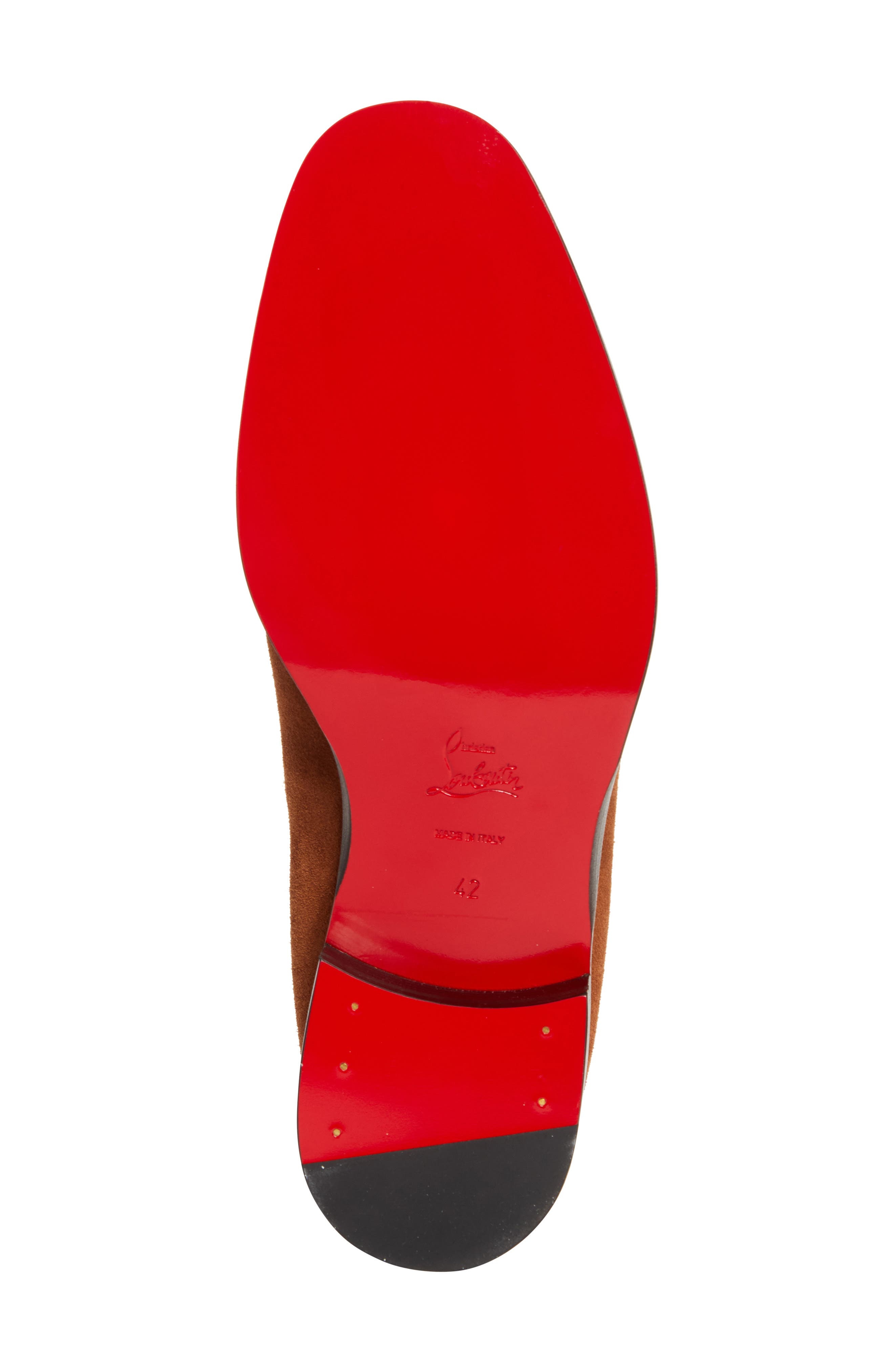 Christian Louboutin Chambelimoc Flat Loafer in Cuir at Nordstrom - 6