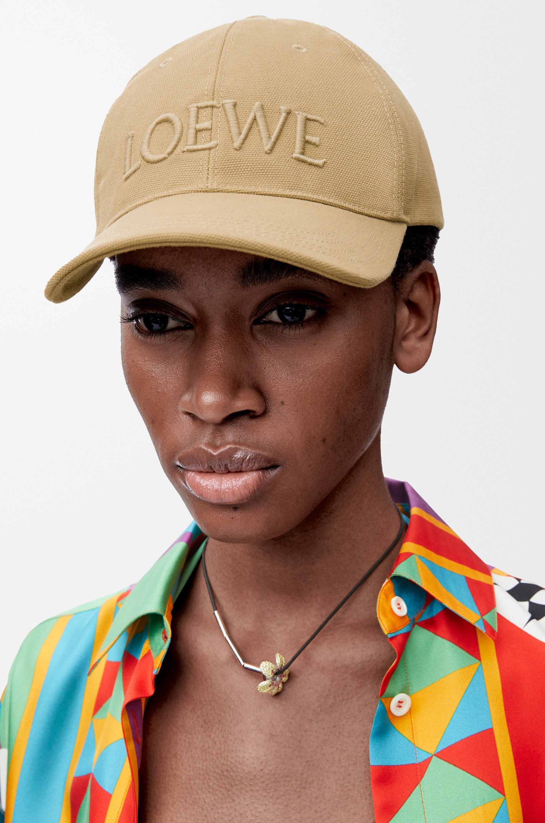 LOEWE cap in canvas - 2