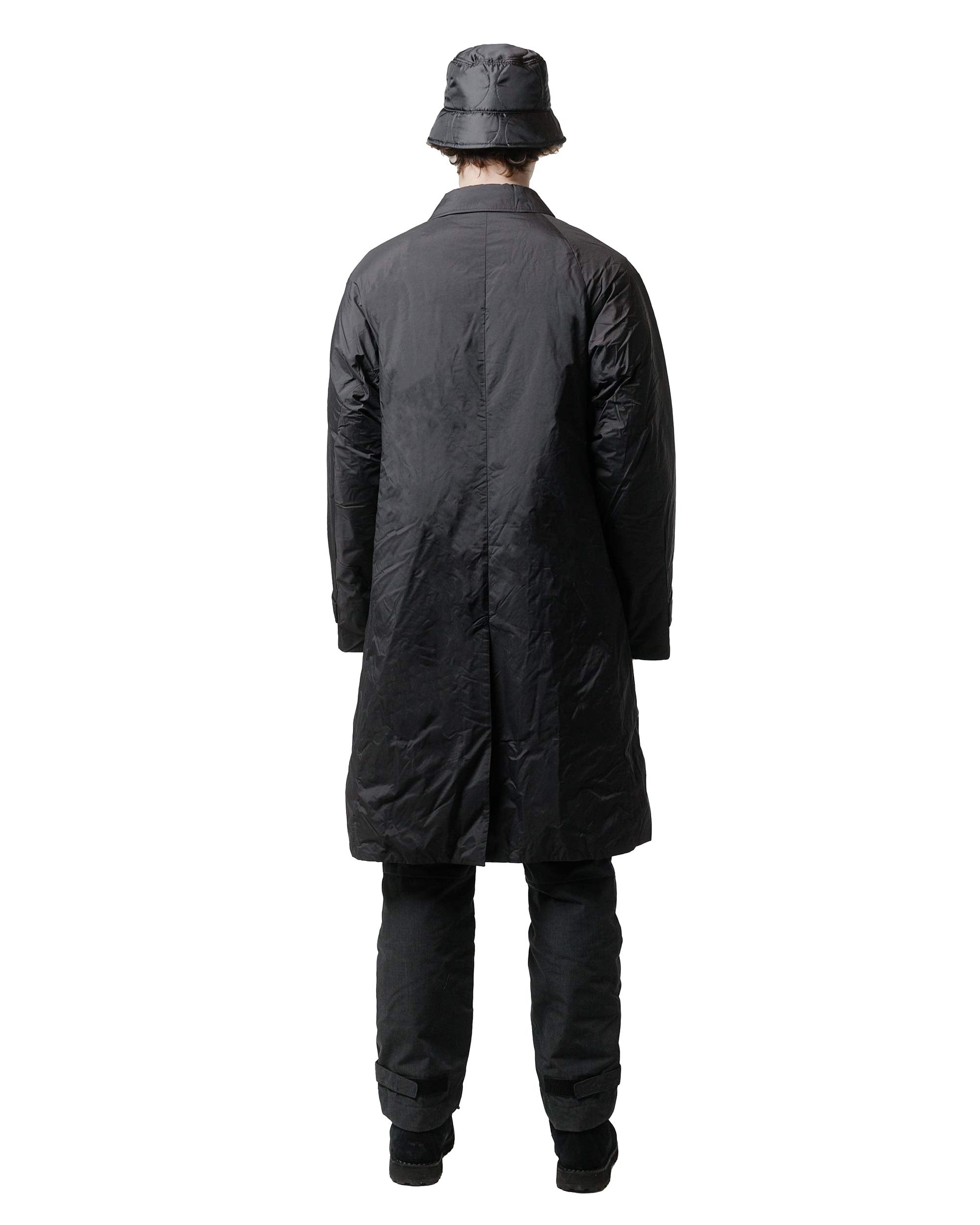 Down Bal Collar Coat Black - 4