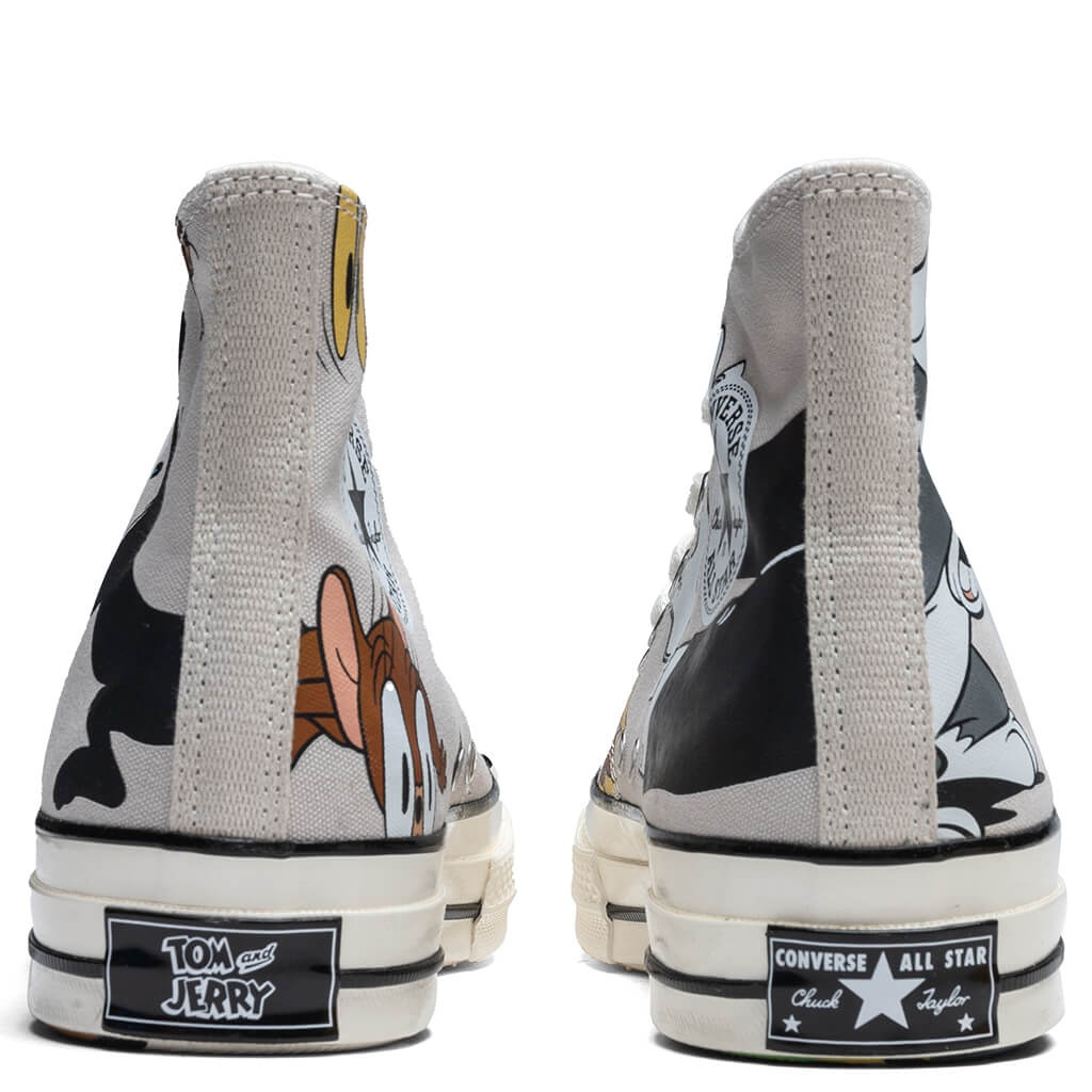 CONVERSE X TOM AND JERRY CHUCK 70 HI - GREY/EGRET - 4