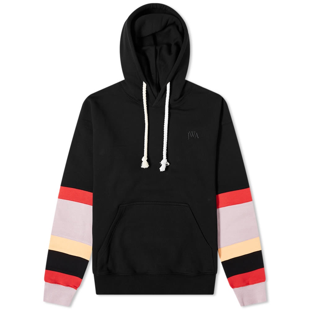 JW Anderson Colour Block Sleeve Hoody - 1