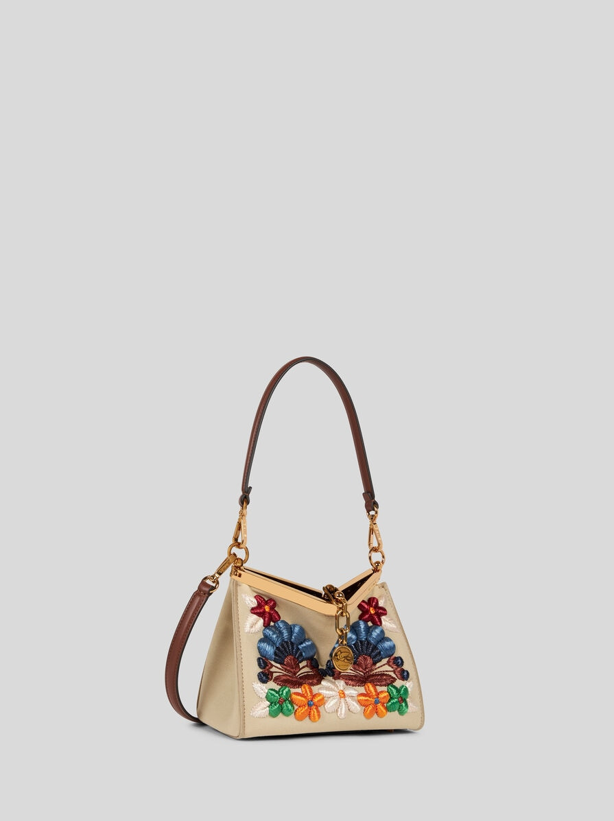 SMALL VELA BAG WITH FLOWERS - 5