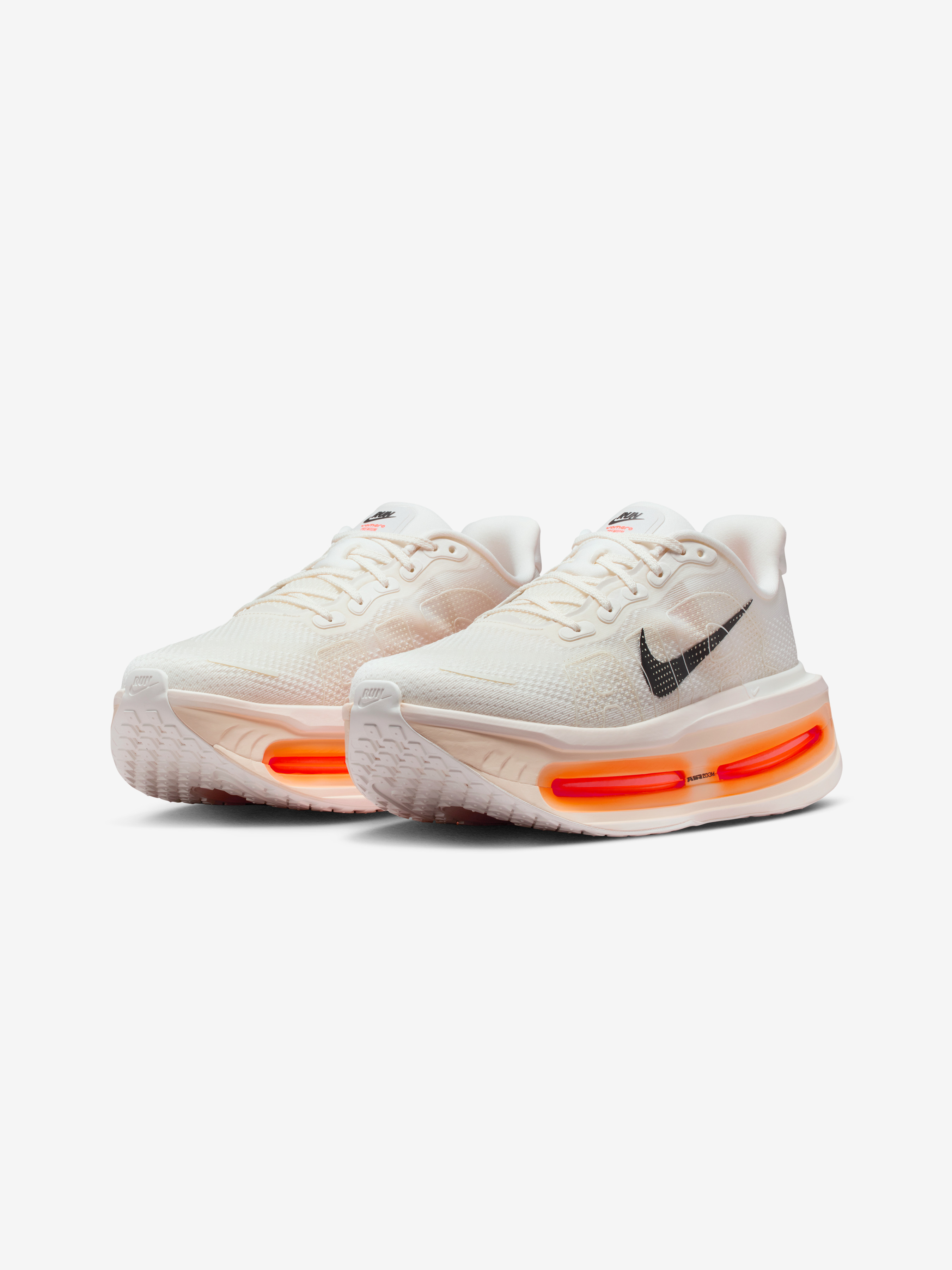 NIKE VOMERO PREMIUM (SAIL/BLACK-COCONUT MILK-TOTAL ORANGE) - 2