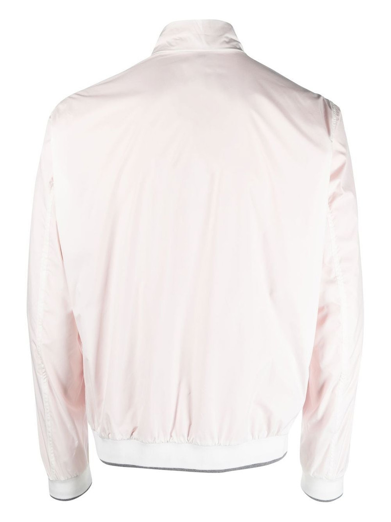 Herno contrast lining lightweight jacket outlook