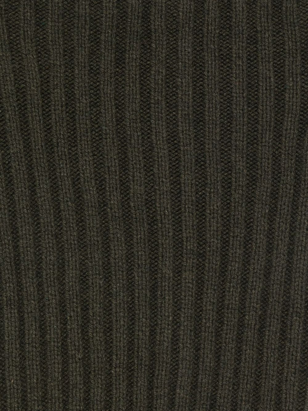 ribbed-knit rectangular scarf - 2