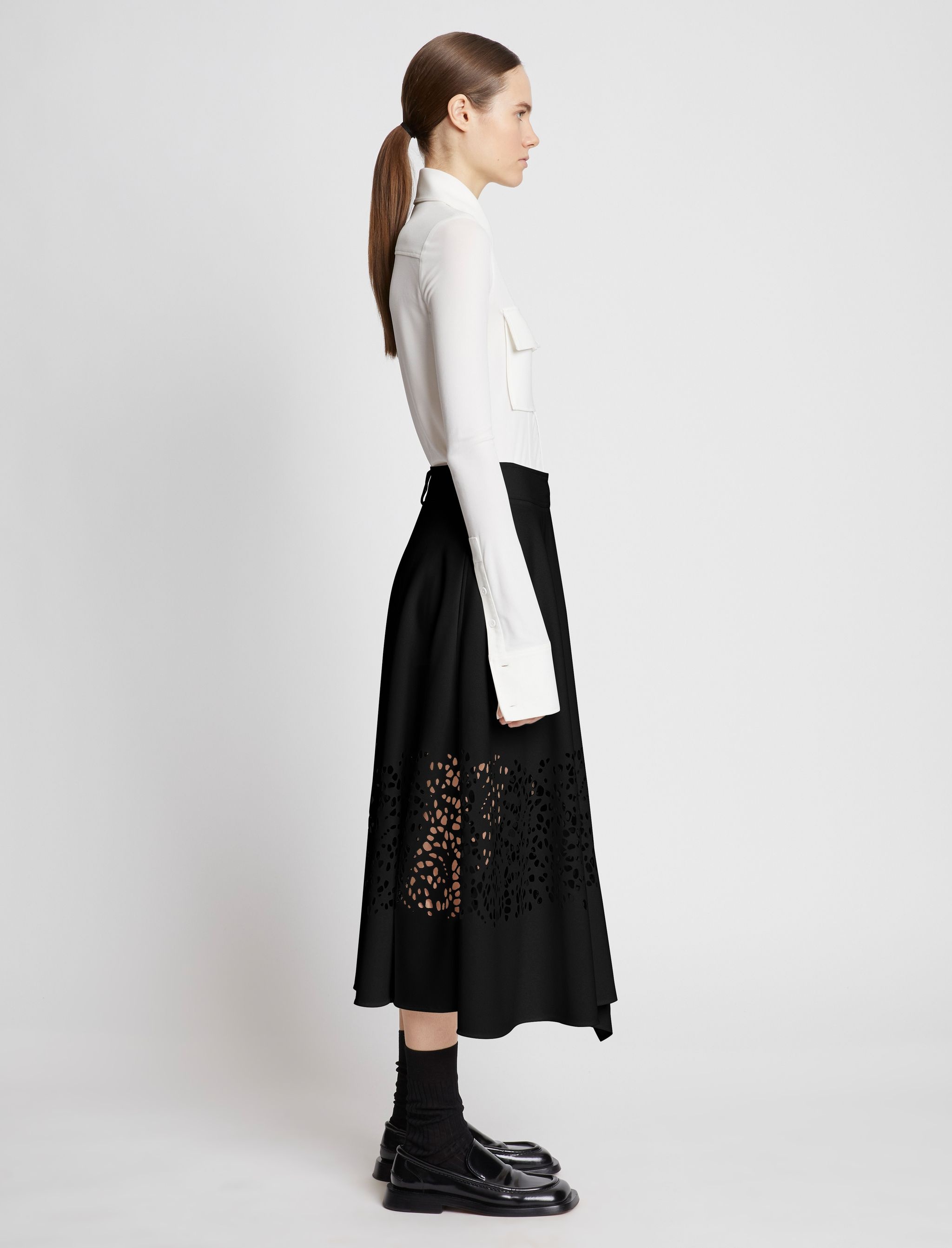 Broderie Anglaise Skirt - 3