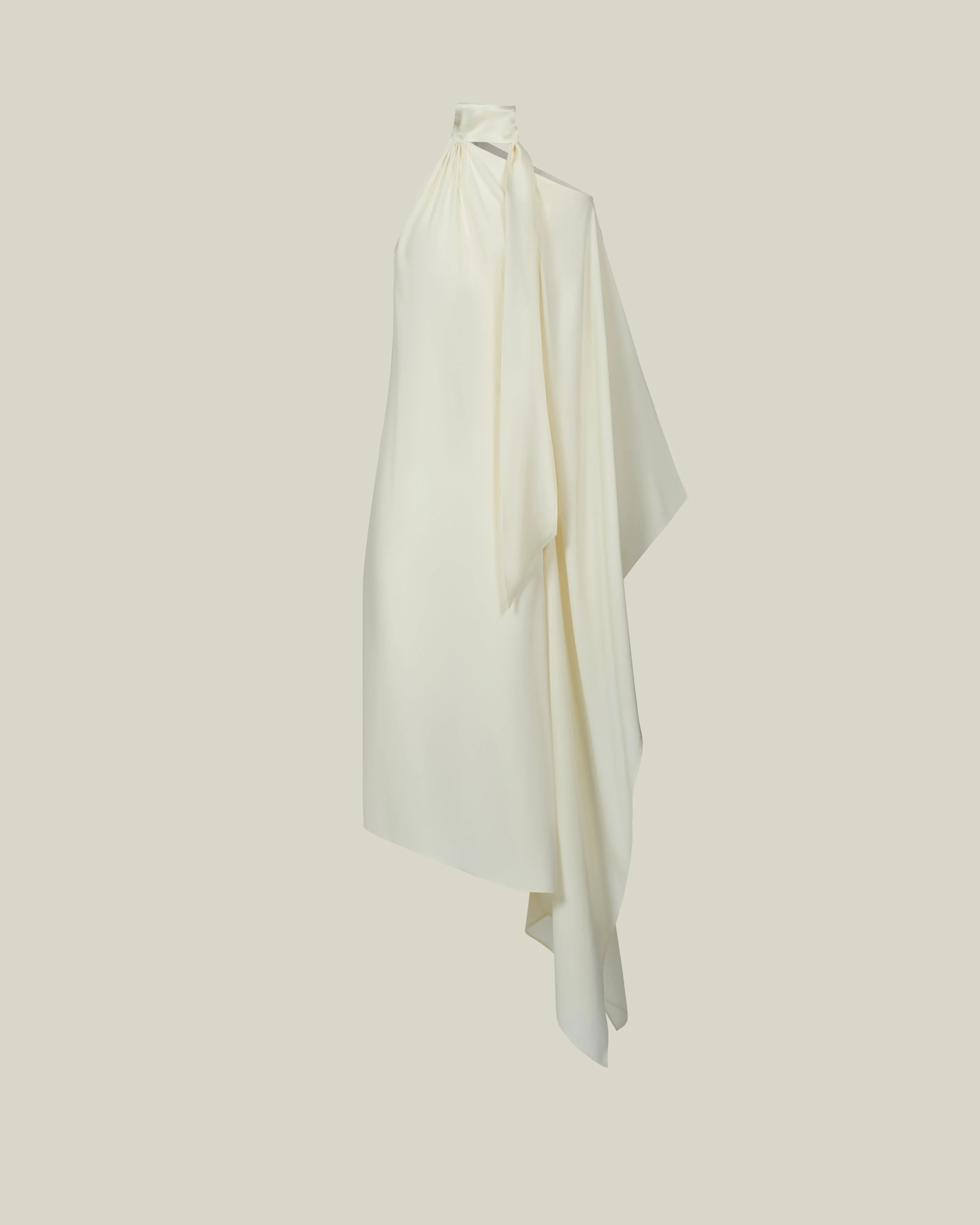 Atlas Dress in Ivory - 1