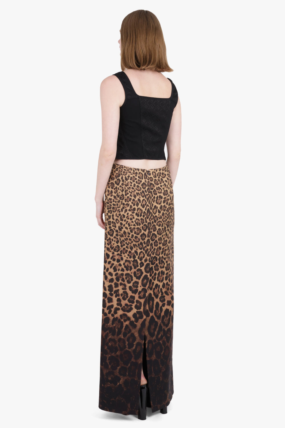 CREPE SKIRT | ANIMALIER - 4