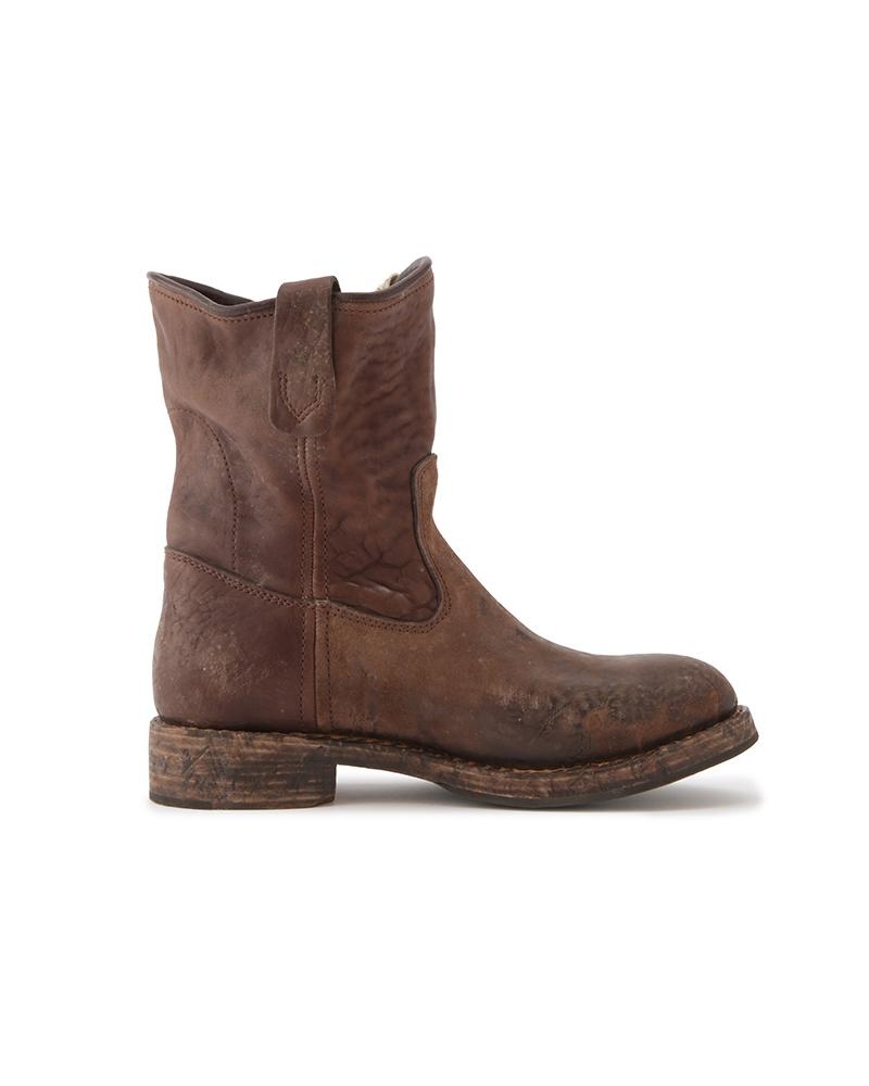visvim WABANAKI BOOTS-FOLK DK.BROWN | REVERSIBLE
