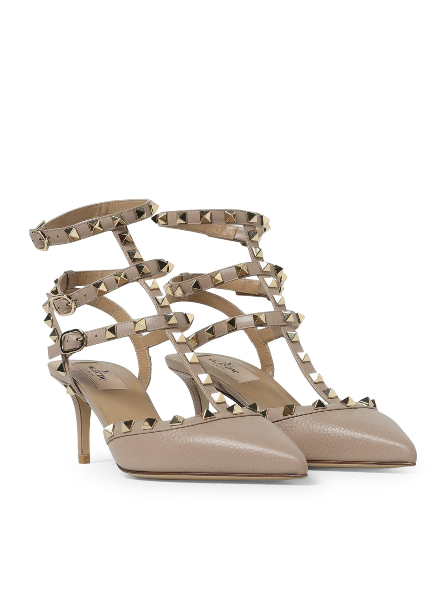 ROCKSTUD PUMPS WITH 65MM STRAPS - 2
