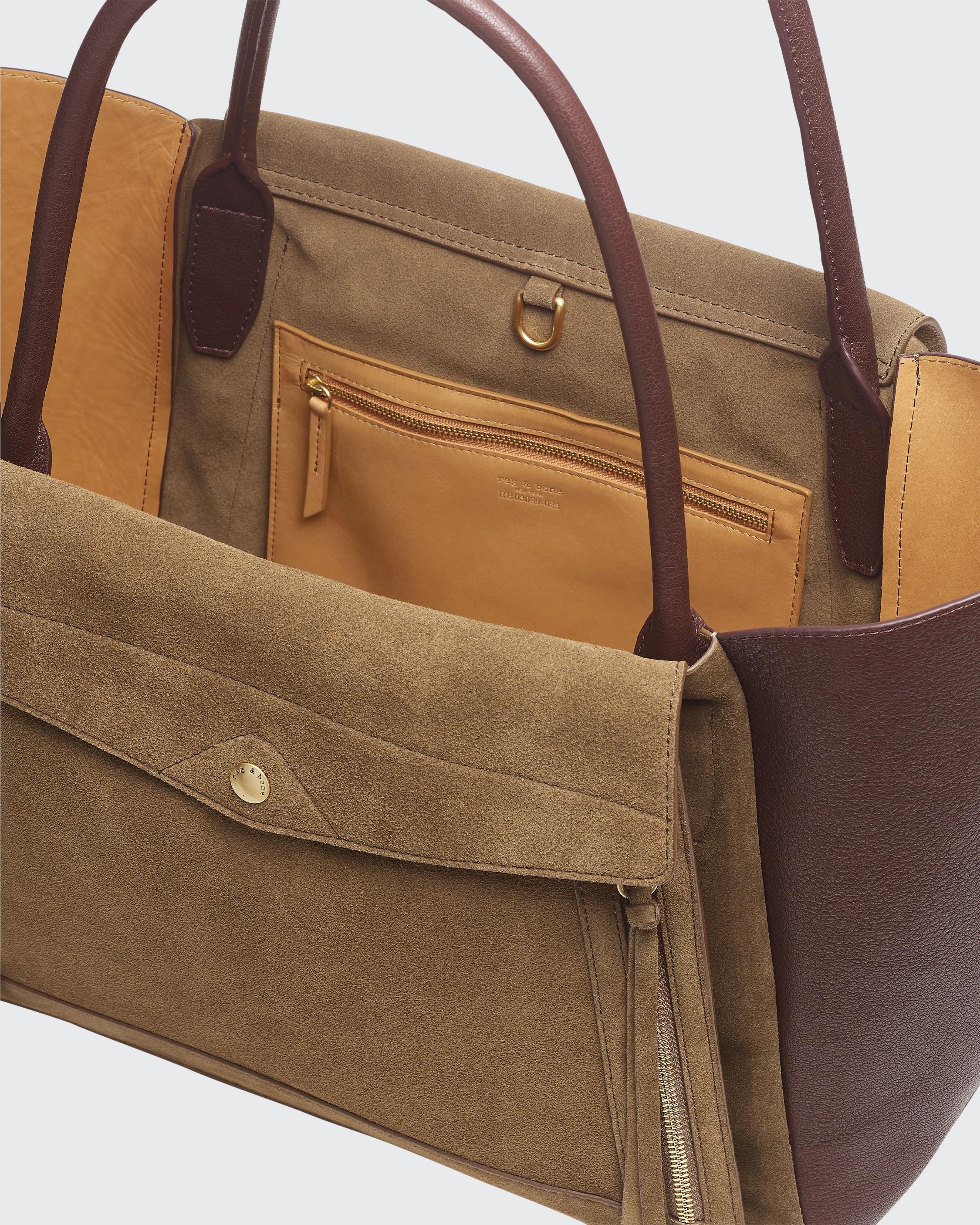 Runner Tote - Suede & Leather
Large Tote Bag - 4