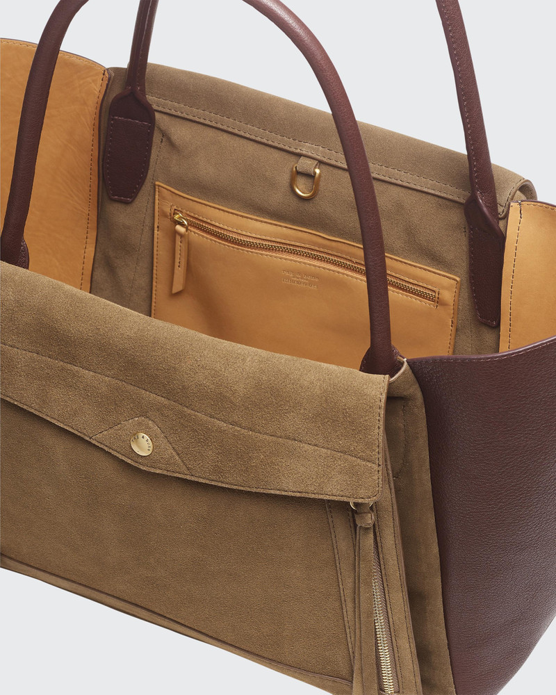 Runner Tote - Suede & Leather
Large Tote Bag 4