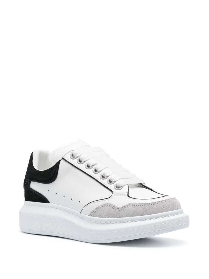 Alexander McQueen Oversize leather sneakers outlook