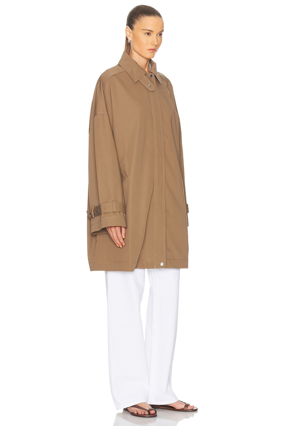 Oversized Trench Jacket - 3