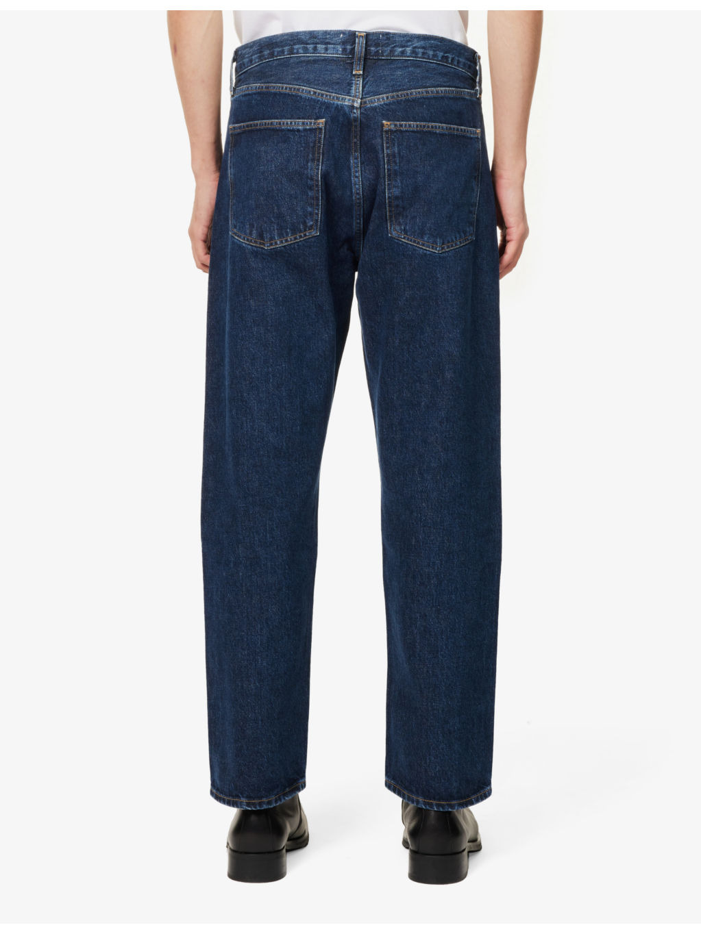 90's straight-leg loose-fit recycled-denim jeans - 4