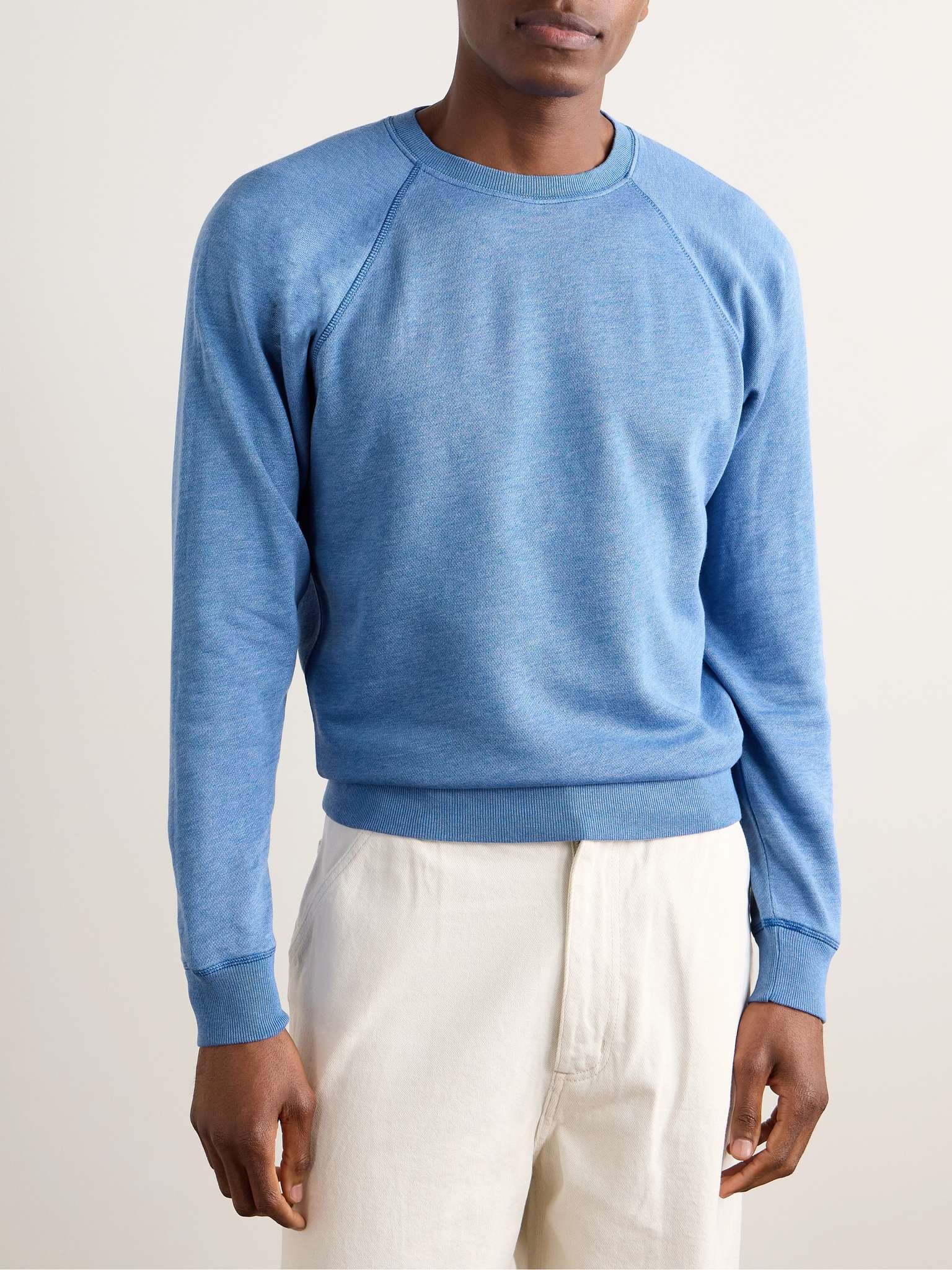 Cotton-Blend Jersey Sweatshirt - 3