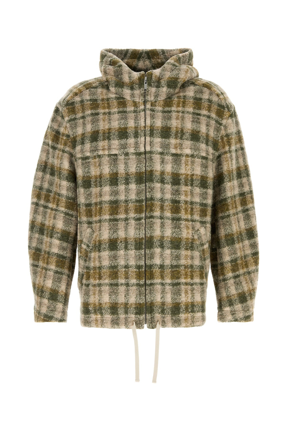 Embroidered wool blend oversize Kurt jacket - 1