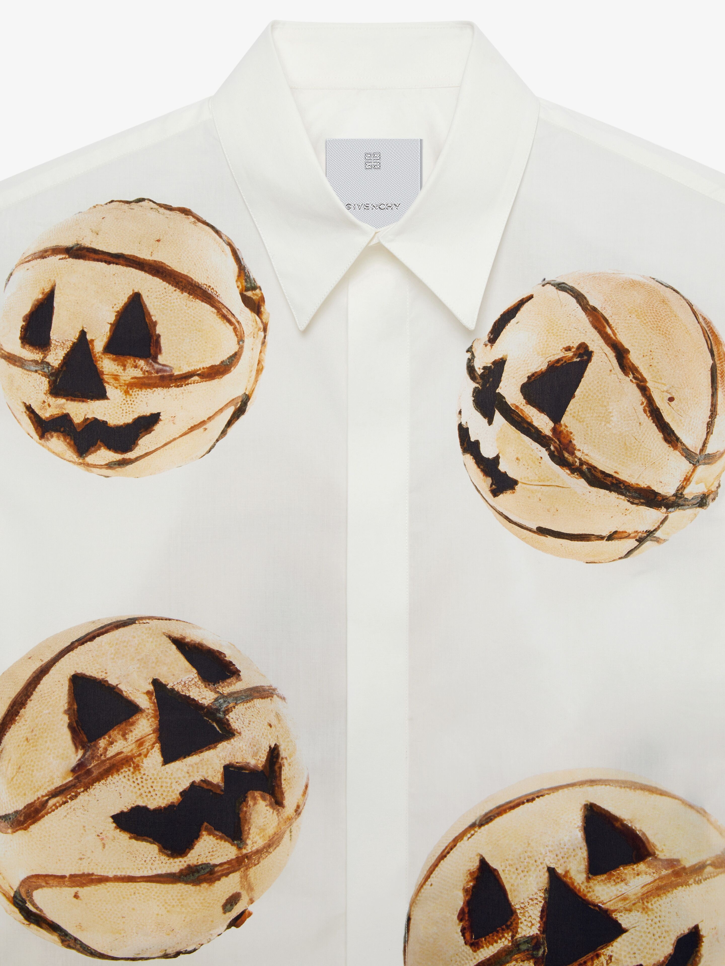 SHIRT IN COTTON WITH CERAMICS PRINTS - 5