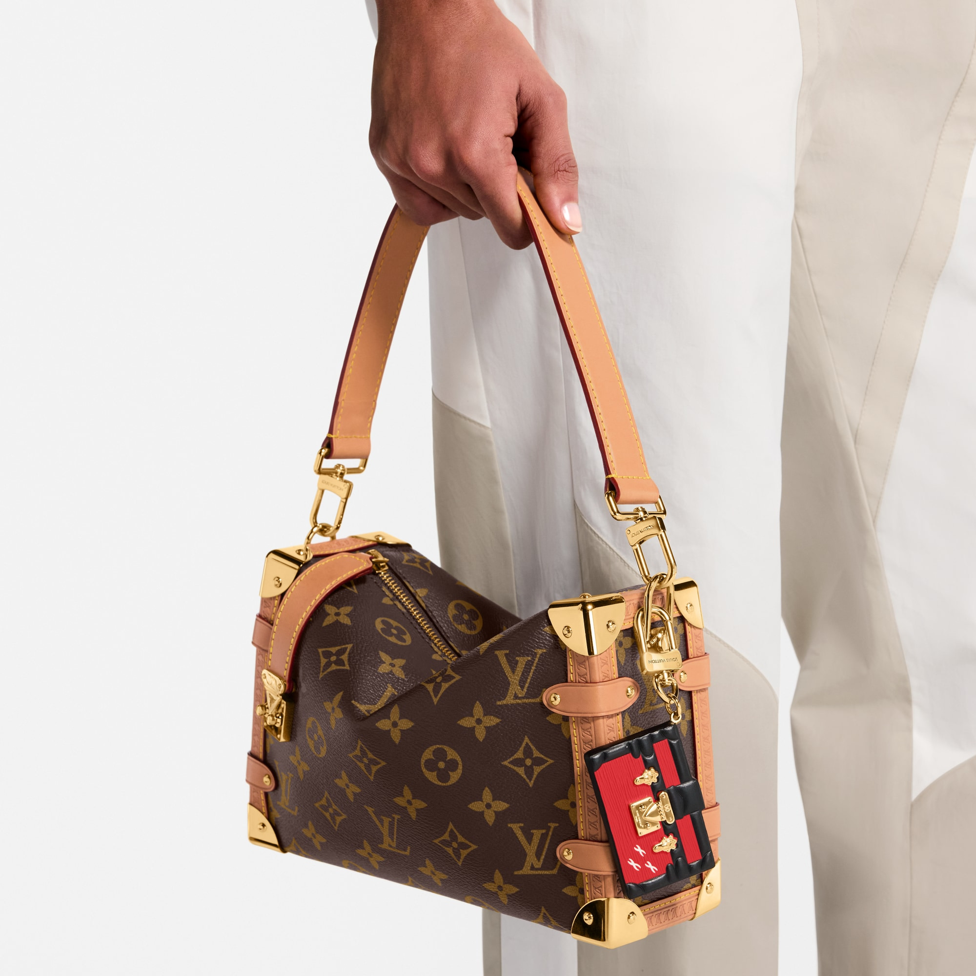 Petite Malle Epi Bag Charm - 3