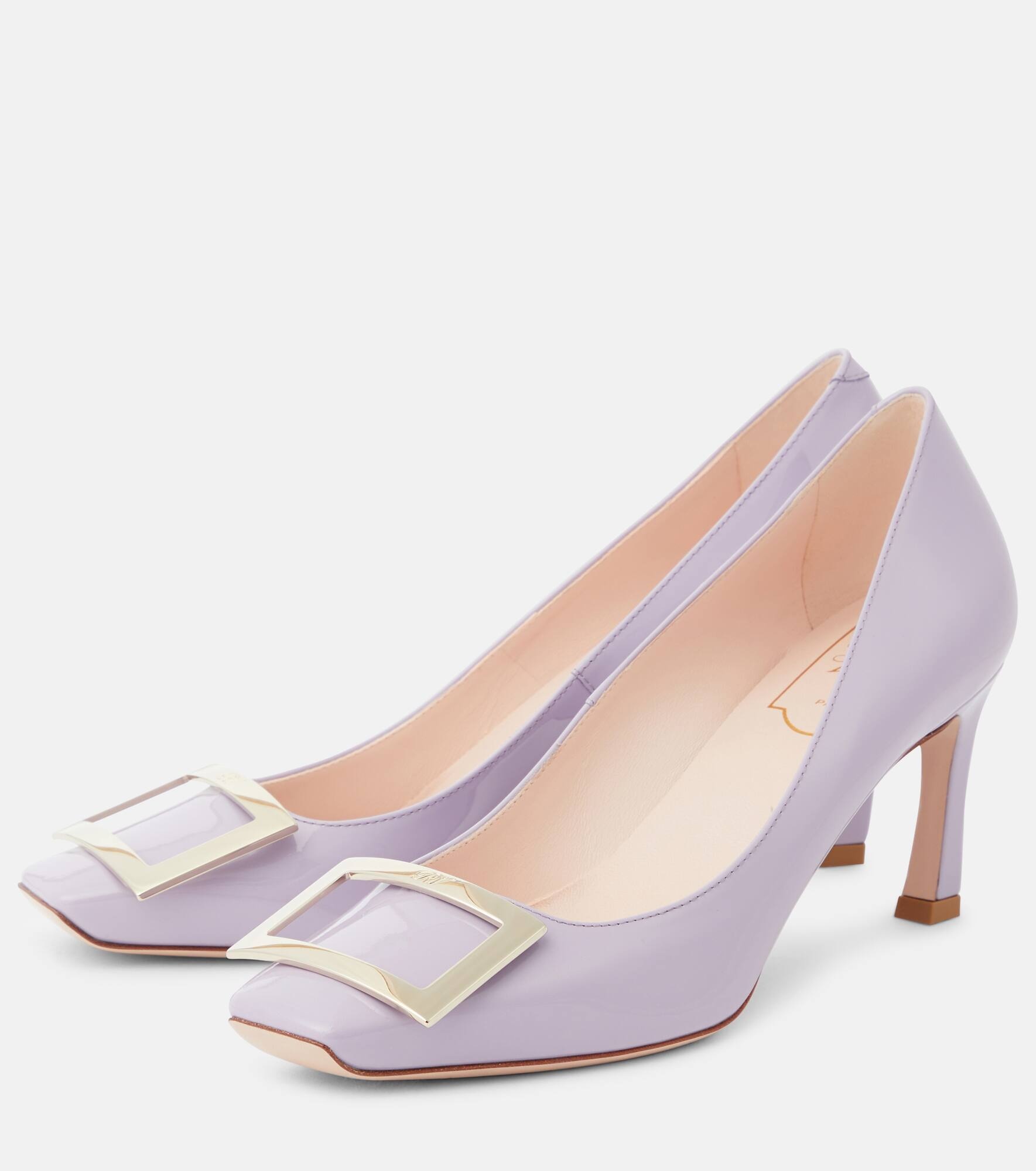Trompette 70 patent leather pumps - 5