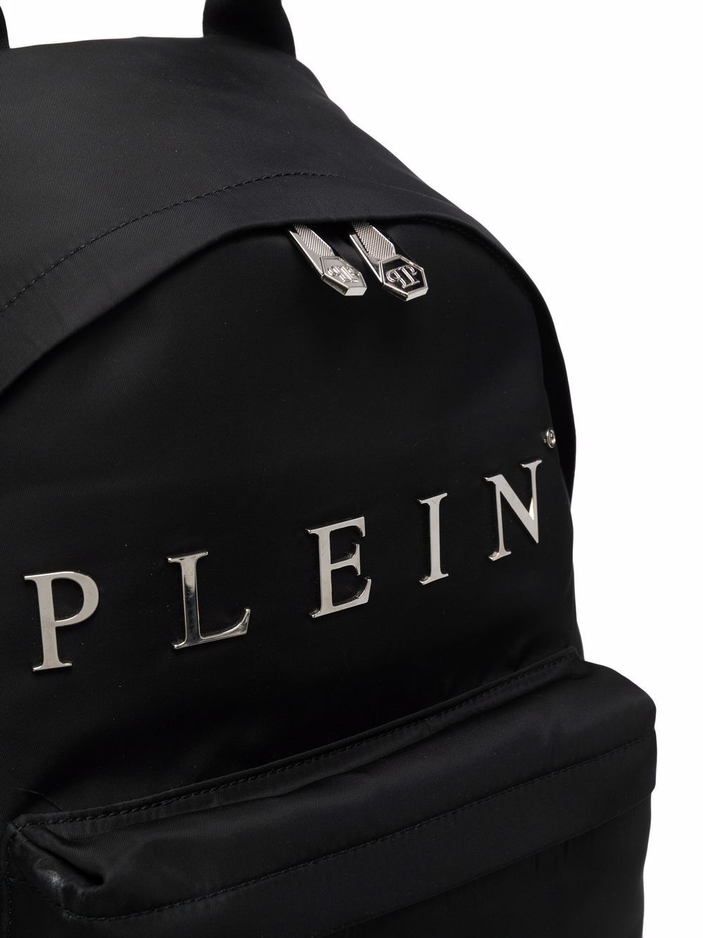 logo-plaque backpack - 4