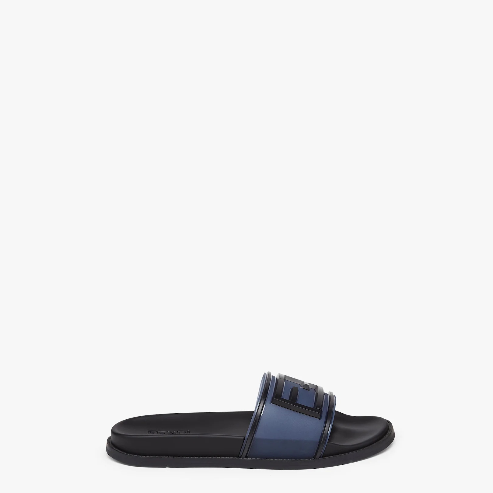 Blue rubber slides - 1