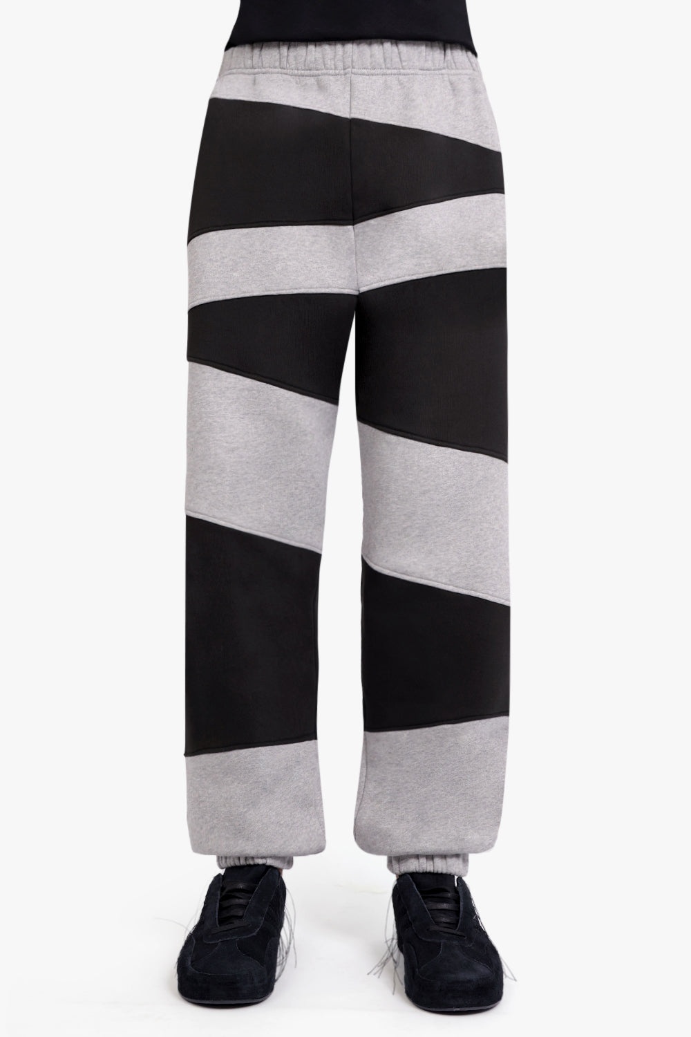 DAZZLE STRIPE JOG PANT | BLACK - 3