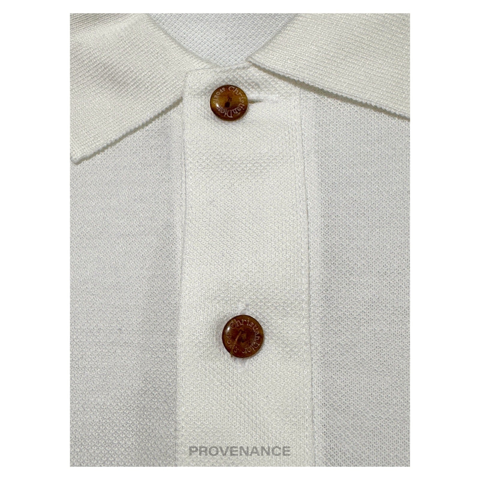 Christian Dior Sports - Christian Dior Sports Polo Golf Shirt - White M - 4