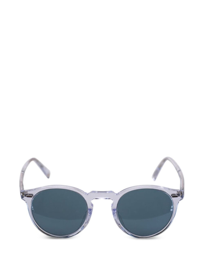 round-frame sunglasses 1