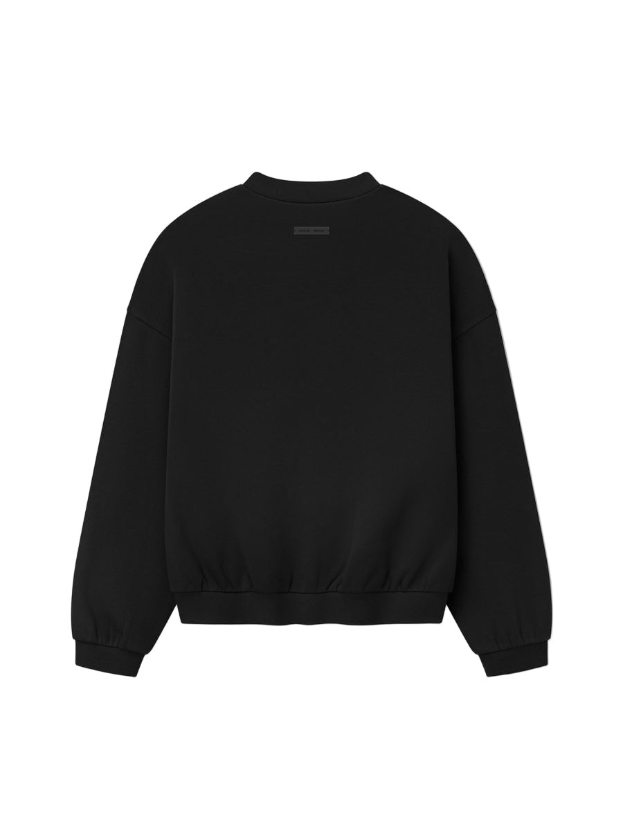 90'S CREWNECK SWEATSHIRT (JET BLACK) - 2