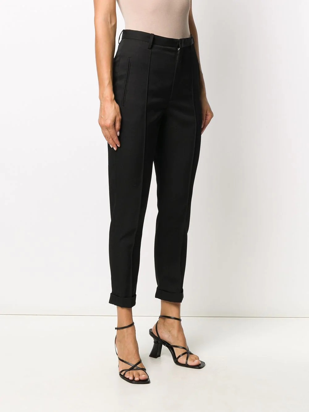 tailored cropped trousers - 3