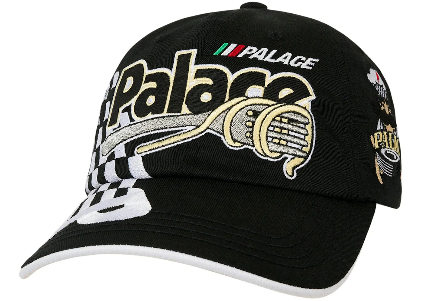 Palace Palello 6-Panel Black - 1