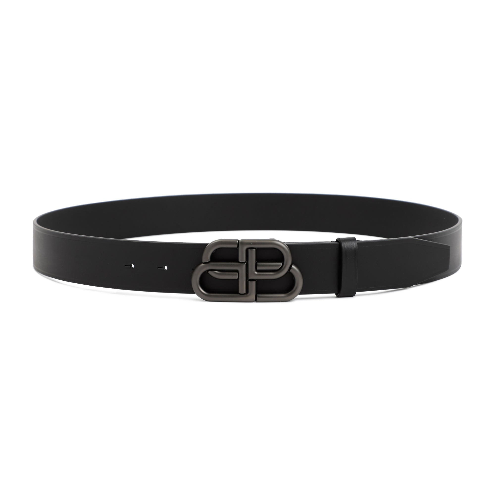 Balenciaga Bb Leather Belt Men - 1