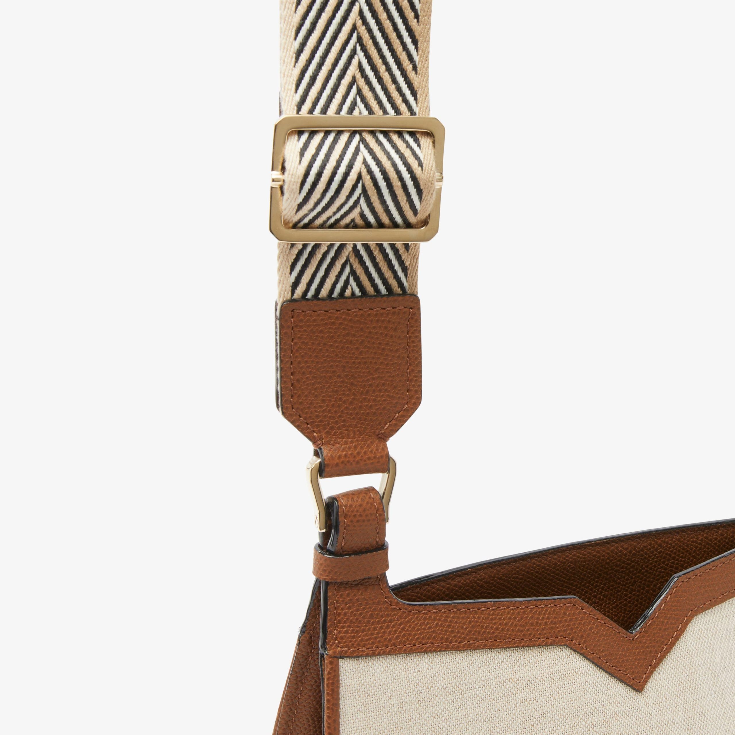 Valextra – Hobo Mini Sand / Chocolate - 3