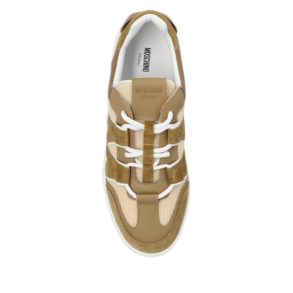Moschino Neutrals Trainers - Low-Tops Men - 4