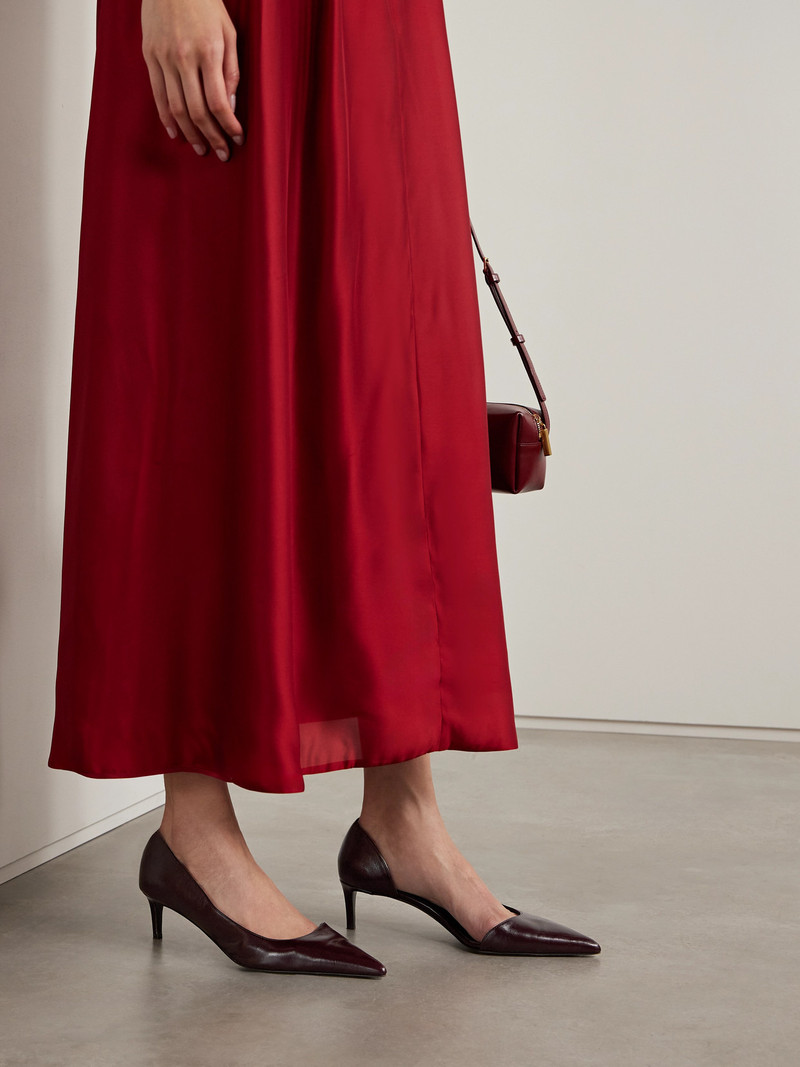 KHAITE Jett Leather Pumps outlook