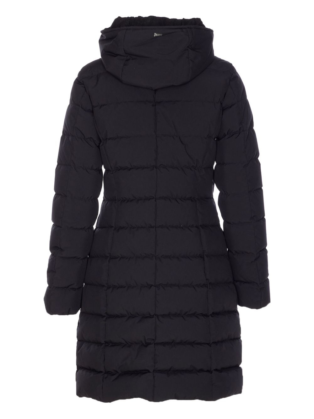 zip-up padded coat - 2