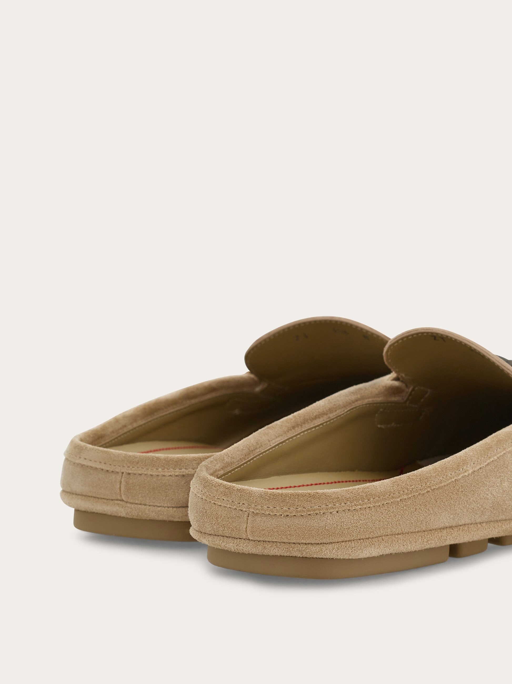 Loafer mule with Gancini ornament - 8