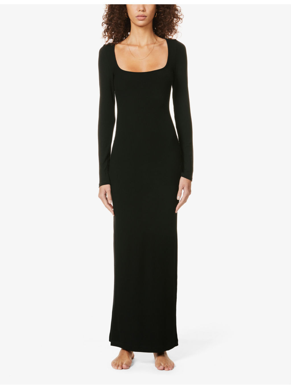 Soft Lounge long-sleeve stretch-jersey nightdress - 3