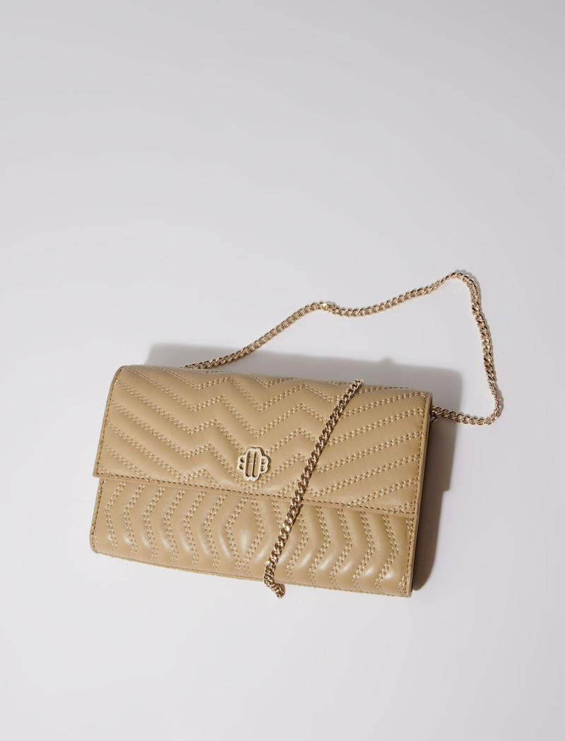 Leather wallet on chain 3