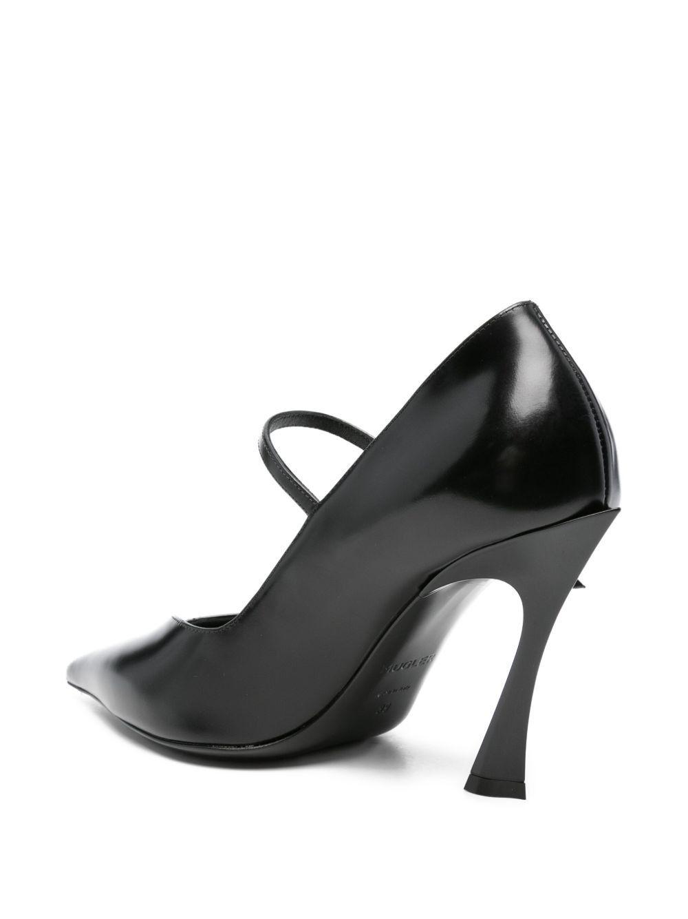 100mm pointed-toe ankle-strap pumps - 3