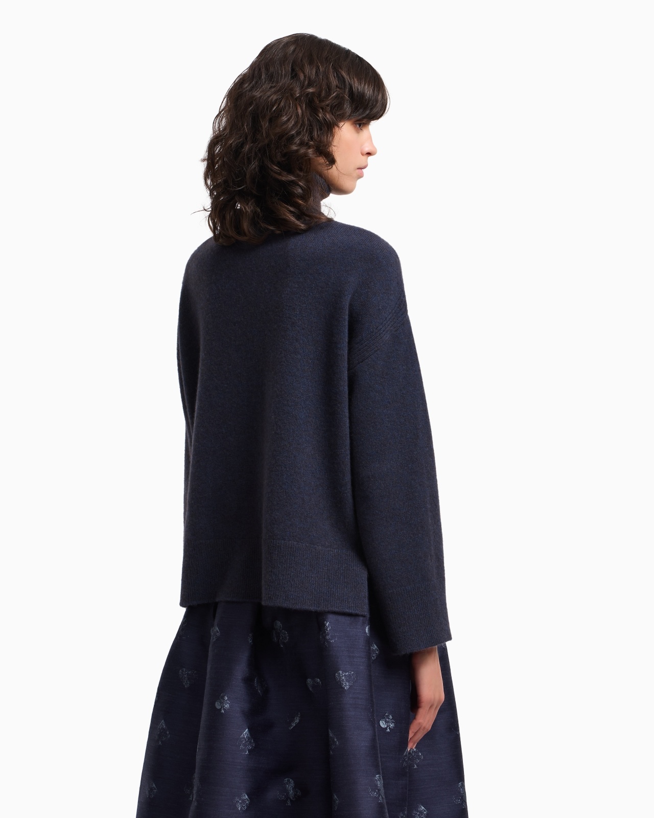 ROLLNECK JUMPER IN A YAK WOOL BLEND - 3