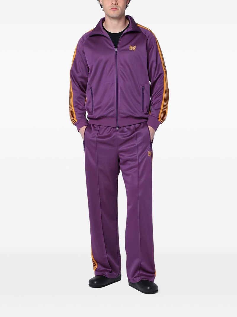 NEEDLES butterfly-embroidered track jacket outlook
