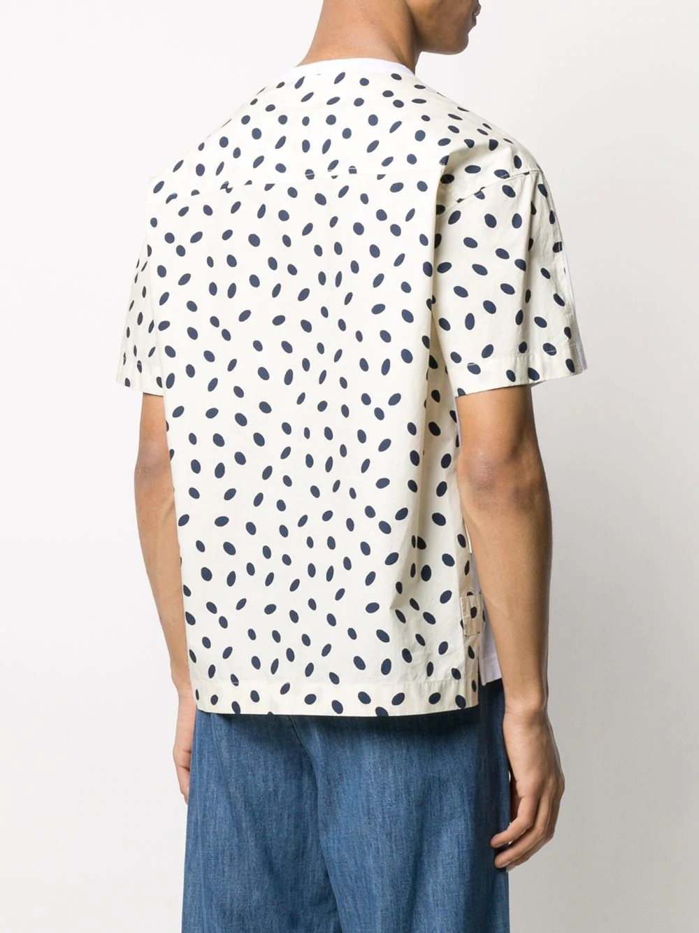 print panel T-shirt - 4